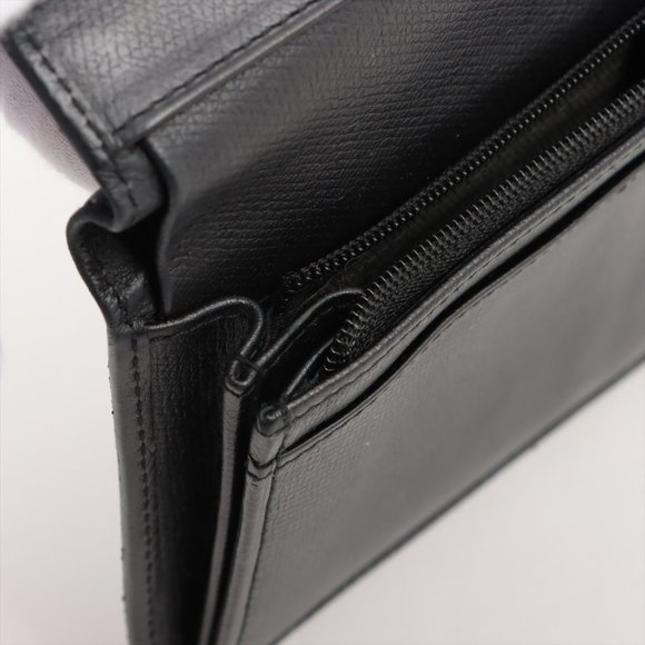 CHANEL Black Leather Long CC Continental Wallet - Picture 13 of 14